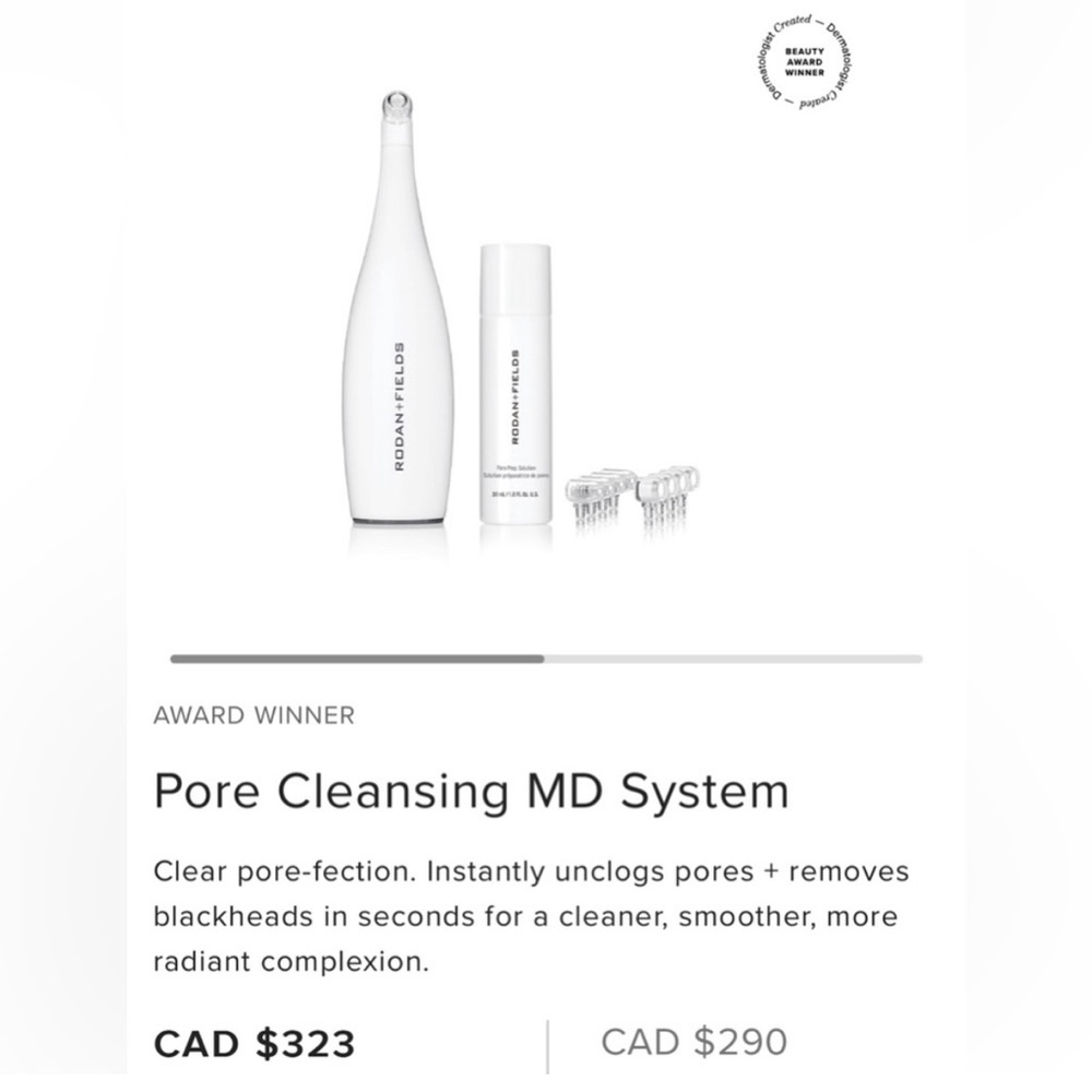 Rodan + Fields White Cleanser & Exfoliant System